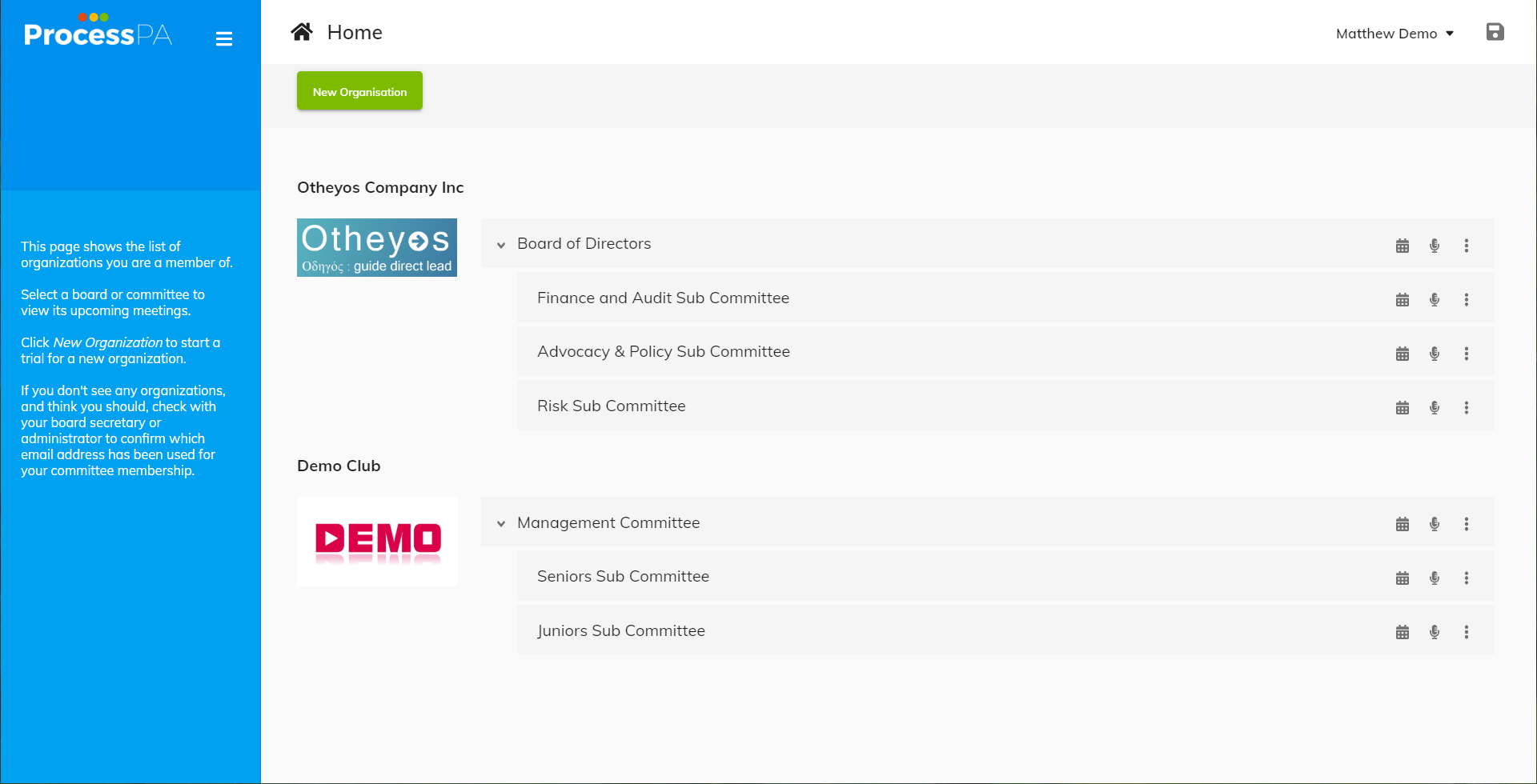 Sub Committees Sub Committees