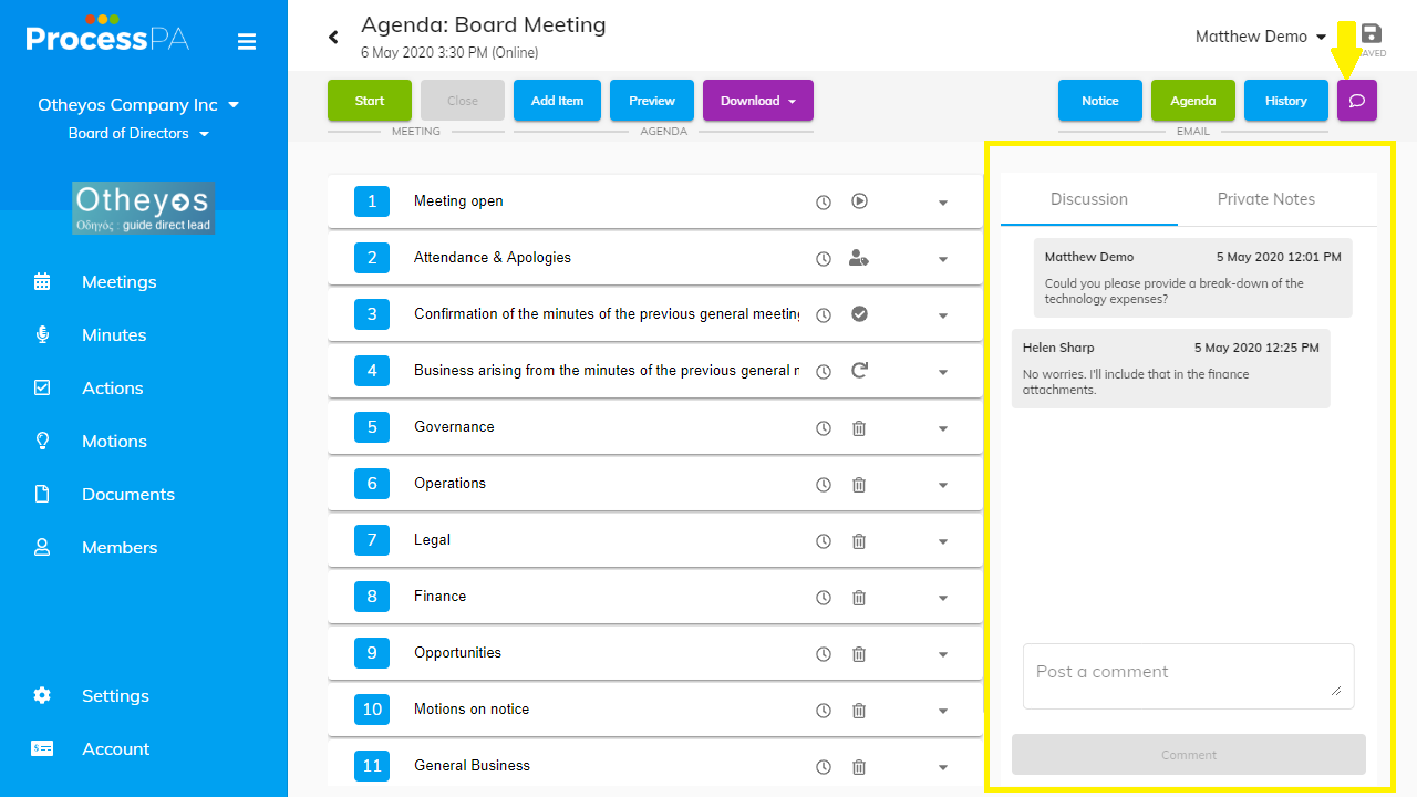 Discussion Discussion