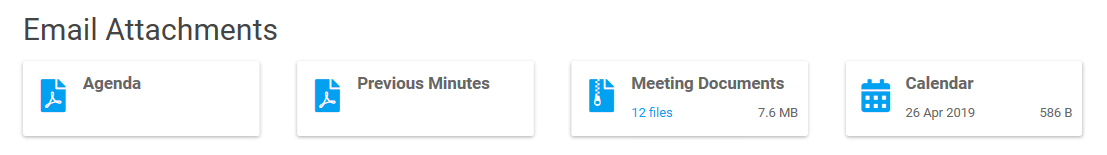 Email Attachments Email Attachments