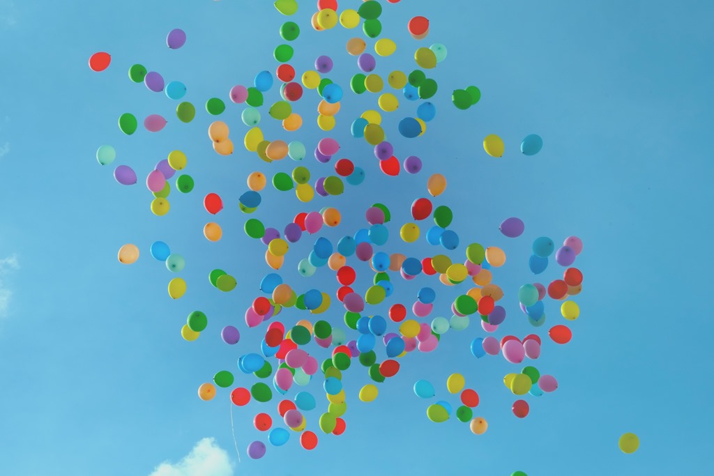 happy balloons